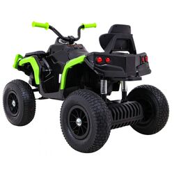 ATV electric Ramiz Quad ATV Air Wheel (Black/Green) Thumb