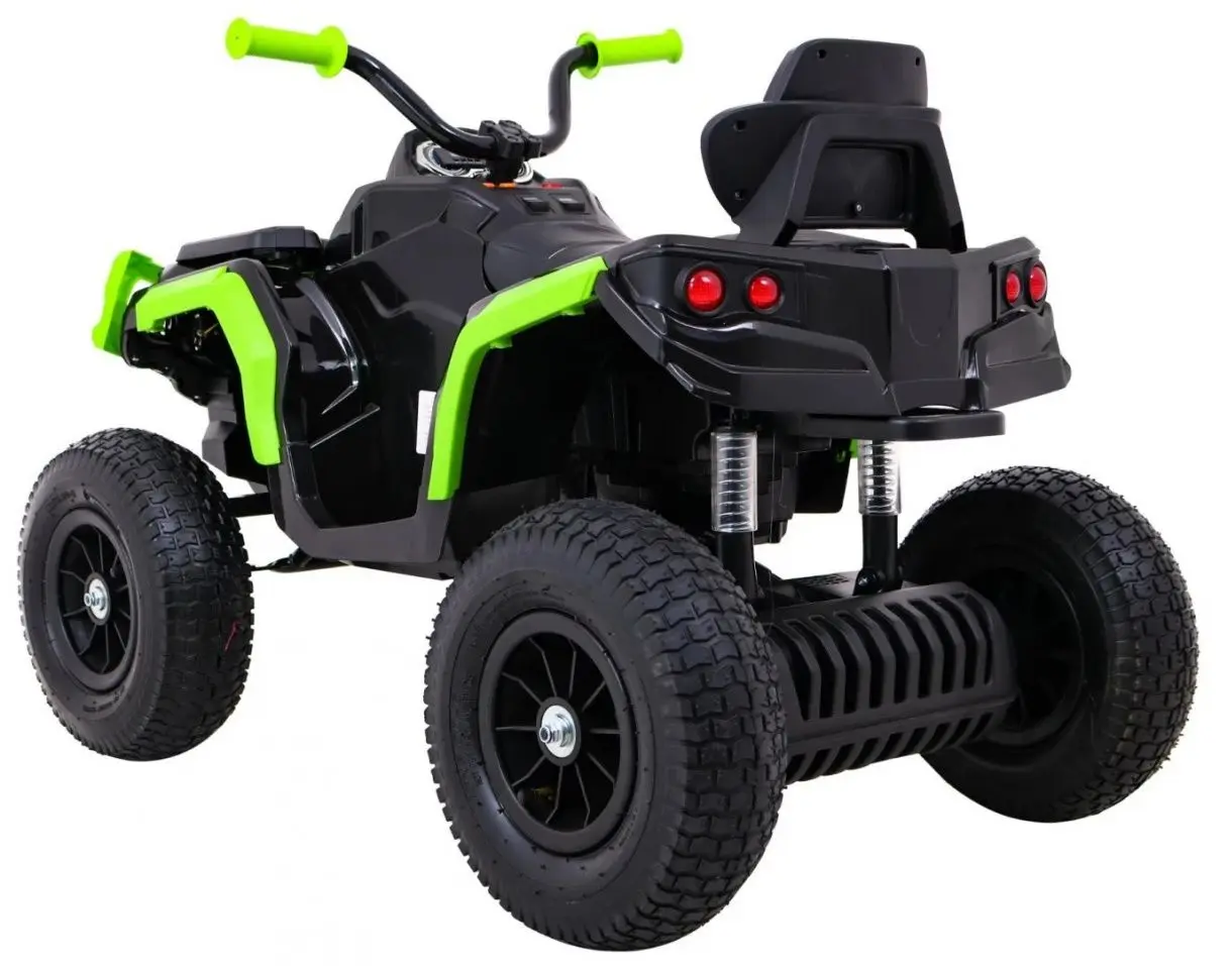 ATV electric Ramiz Quad ATV Air Wheel (Black/Green)