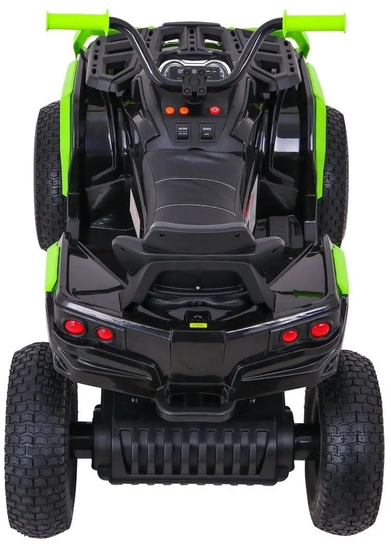 ATV electric Ramiz Quad ATV Air Wheel (Black/Green)