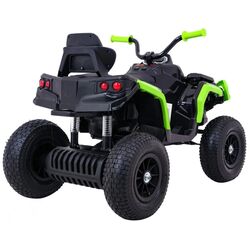 ATV electric Ramiz Quad ATV Air Wheel (Black/Green) Thumb