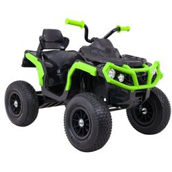 ATV electric Ramiz Quad ATV Air Wheel (Black/Green) Thumb