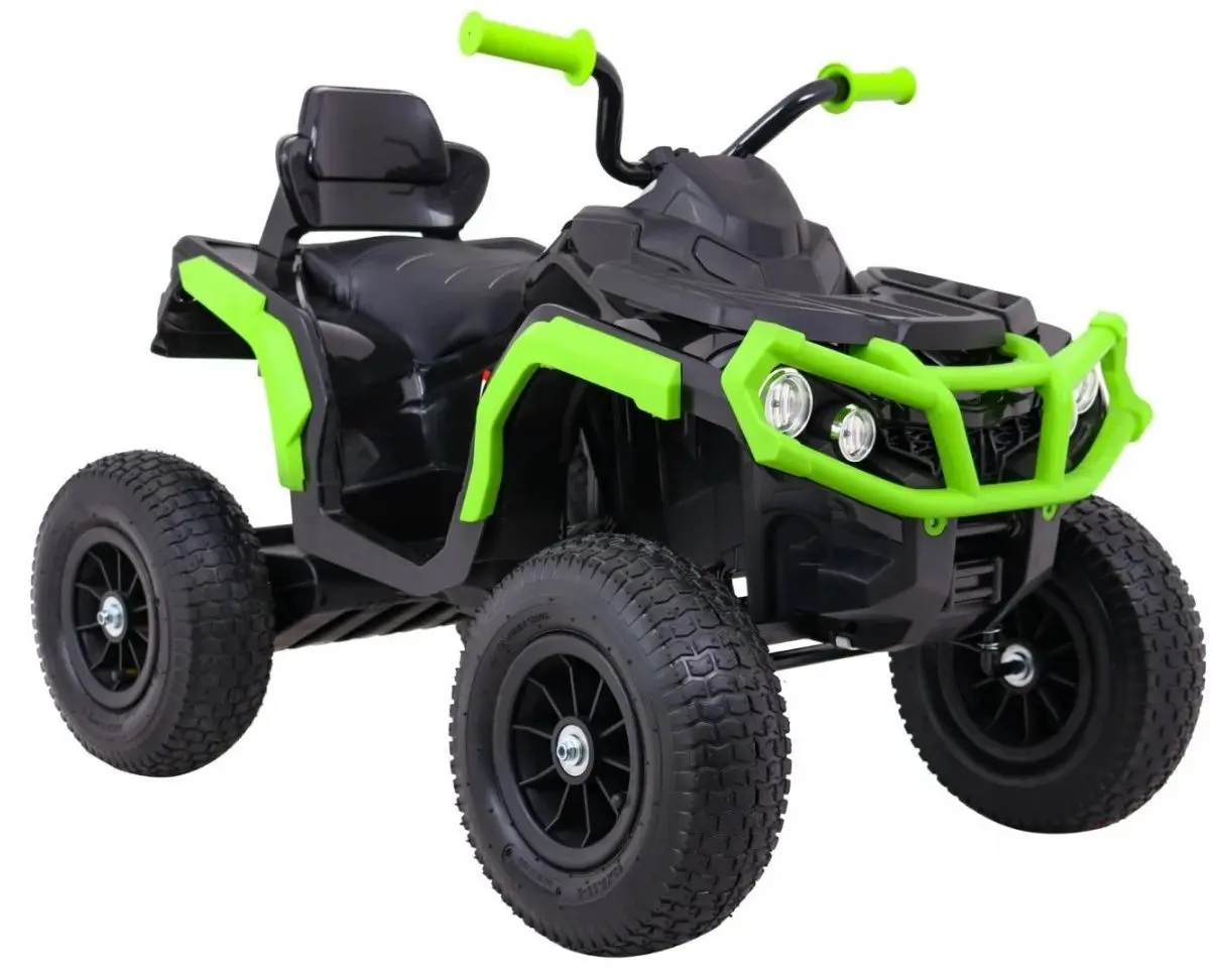 ATV electric Ramiz Quad ATV Air Wheel (Black/Green)