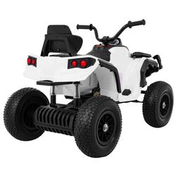 ATV electric Ramiz Quad ATV Air Wheel (White) Thumb