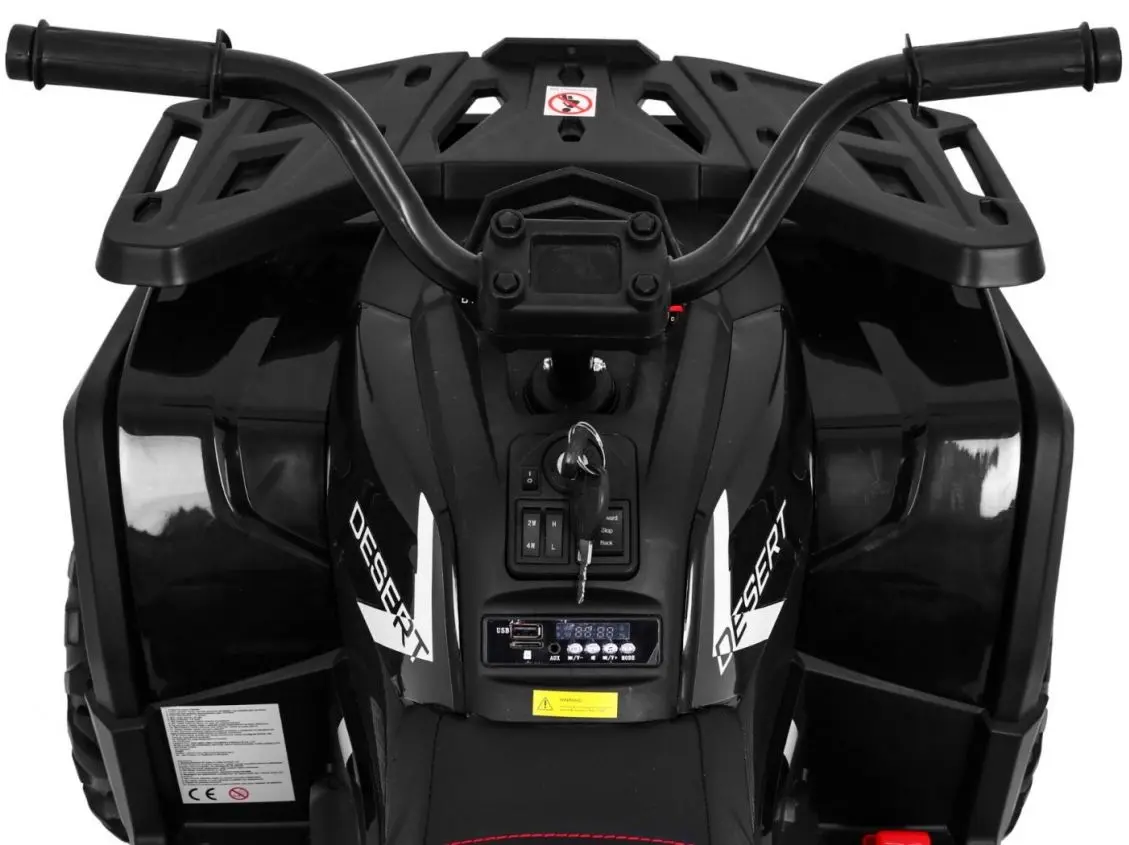 ATV electric Ramiz Quad Desert (Black) - 6