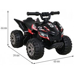 Электроквадроцикл Ramiz Quad The Fastest (Black) Thumb