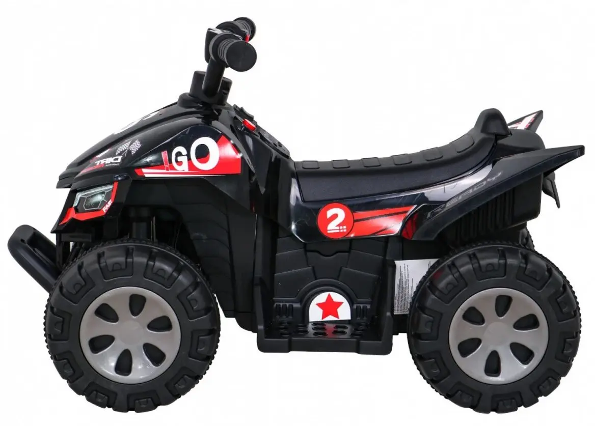 Электроквадроцикл Ramiz Quad The Fastest (Black) - 4