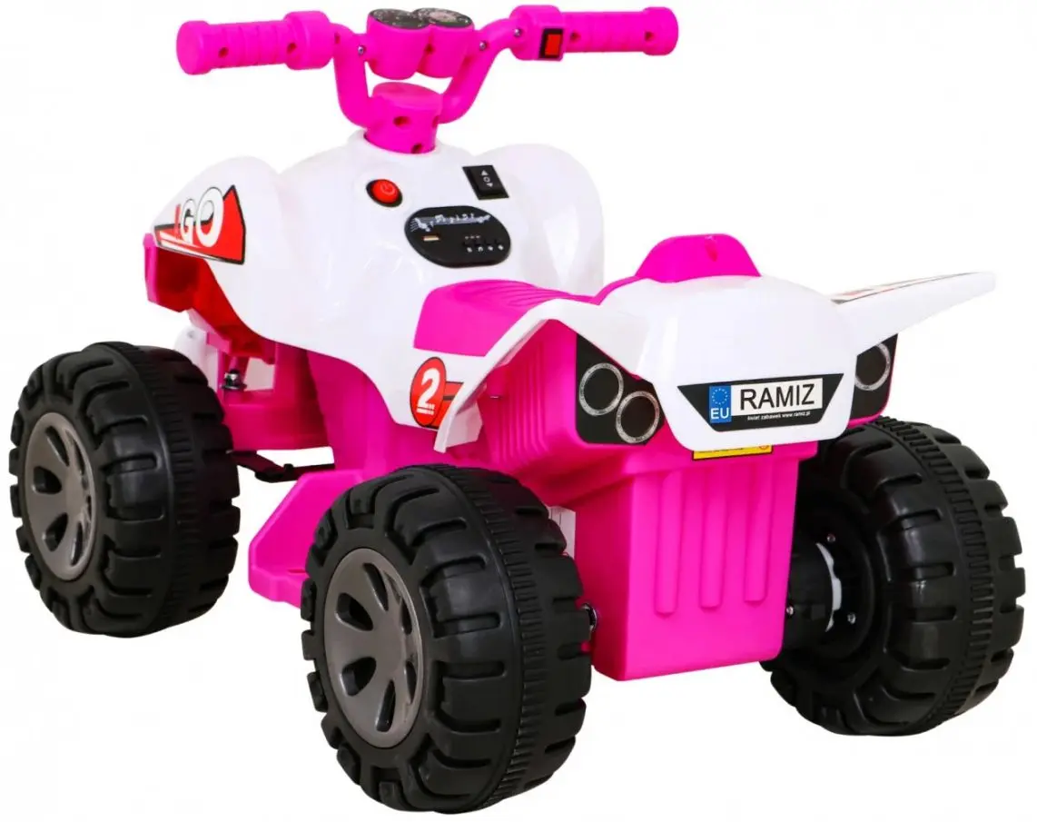 ATV electric Ramiz Quad The Fastest (Pink) - 4