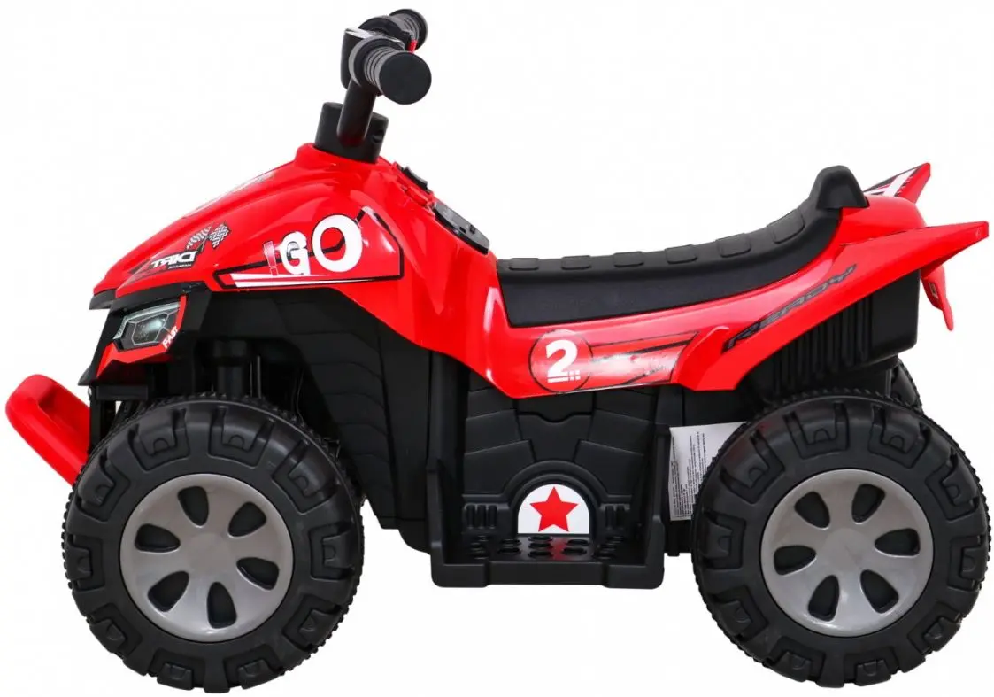 Электроквадроцикл Ramiz Quad The Fastest (Red) - 4