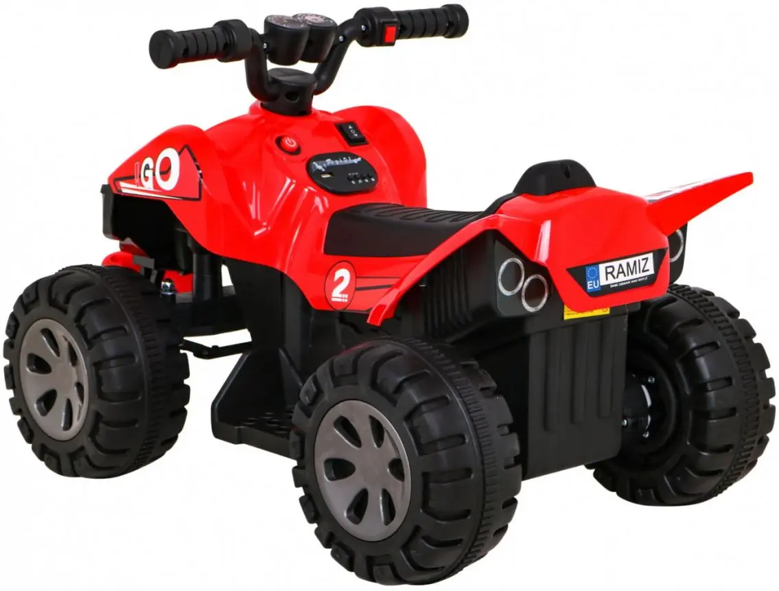 Электроквадроцикл Ramiz Quad The Fastest (Red) - 5