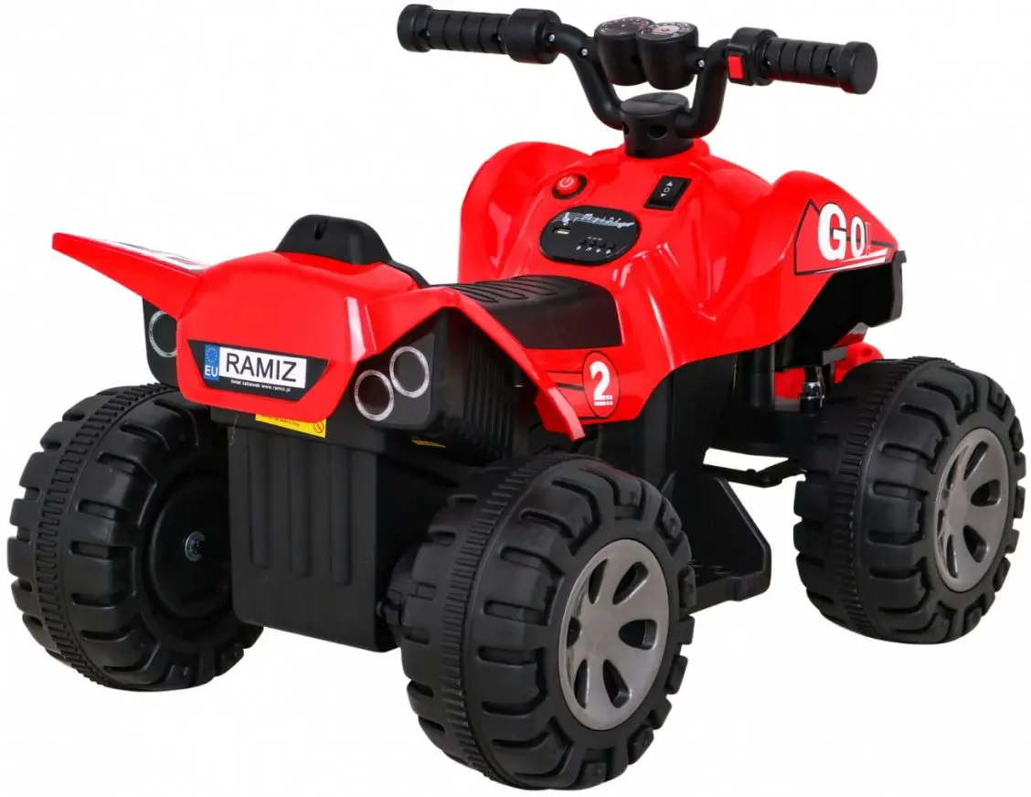 Электроквадроцикл Ramiz Quad The Fastest (Red) - 6