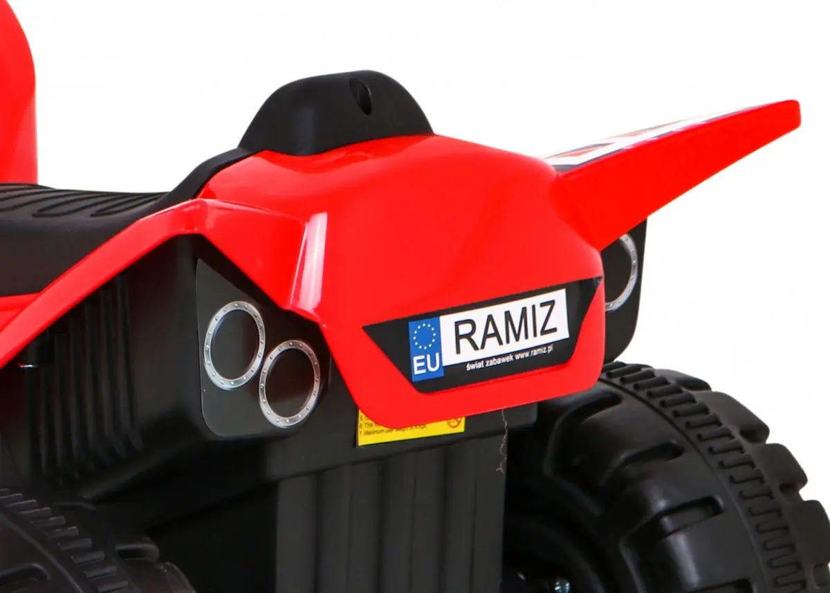 Электроквадроцикл Ramiz Quad The Fastest (Red) - 10