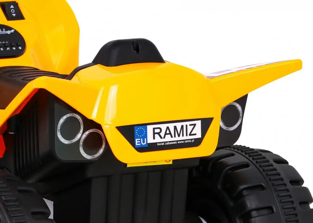 Электроквадроцикл Ramiz Quad The Fastest (Yellow) - 12