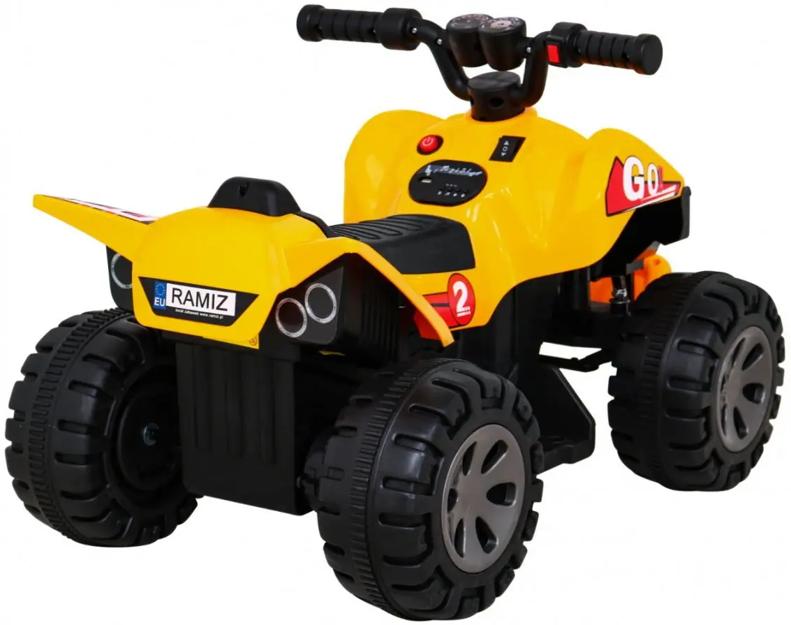 Электроквадроцикл Ramiz Quad The Fastest (Yellow) - 5