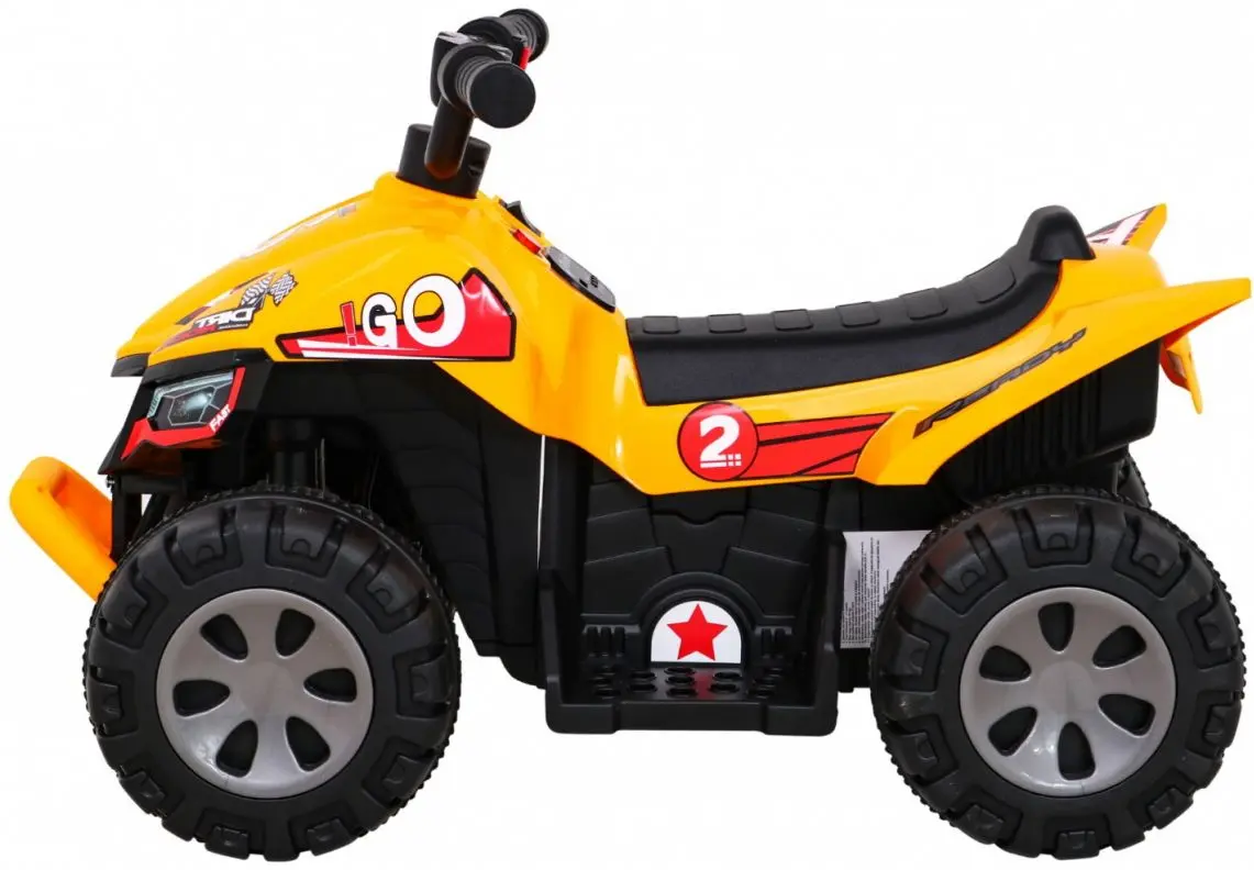 Электроквадроцикл Ramiz Quad The Fastest (Yellow) - 6