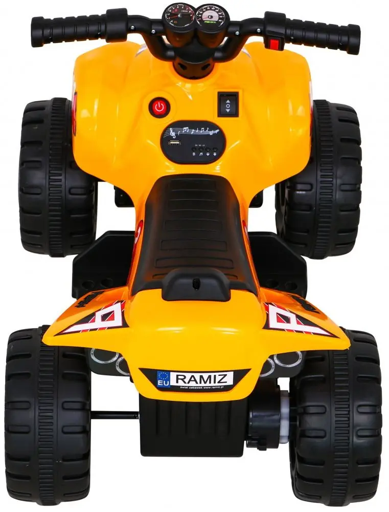Электроквадроцикл Ramiz Quad The Fastest (Yellow) - 7