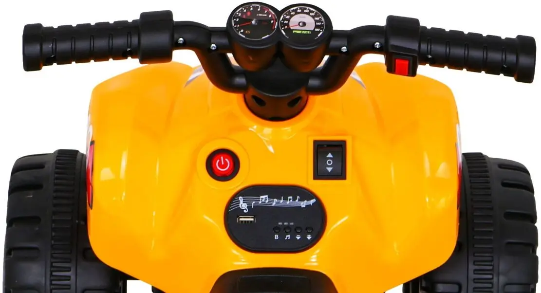 Электроквадроцикл Ramiz Quad The Fastest (Yellow) - 10