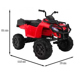 ATV electric Ramiz Quad XL ATV (Red) Thumb