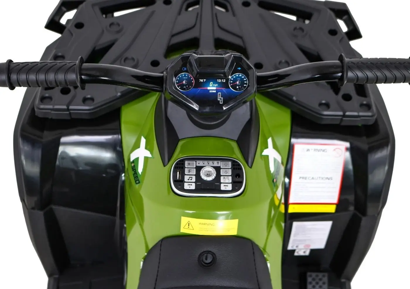 ATV electric Ramiz Quad XT-Speed 4x4 (Green) - 5