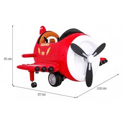 Электросамолет Ramiz Airplane F99 Sky Limit (Red) Thumb