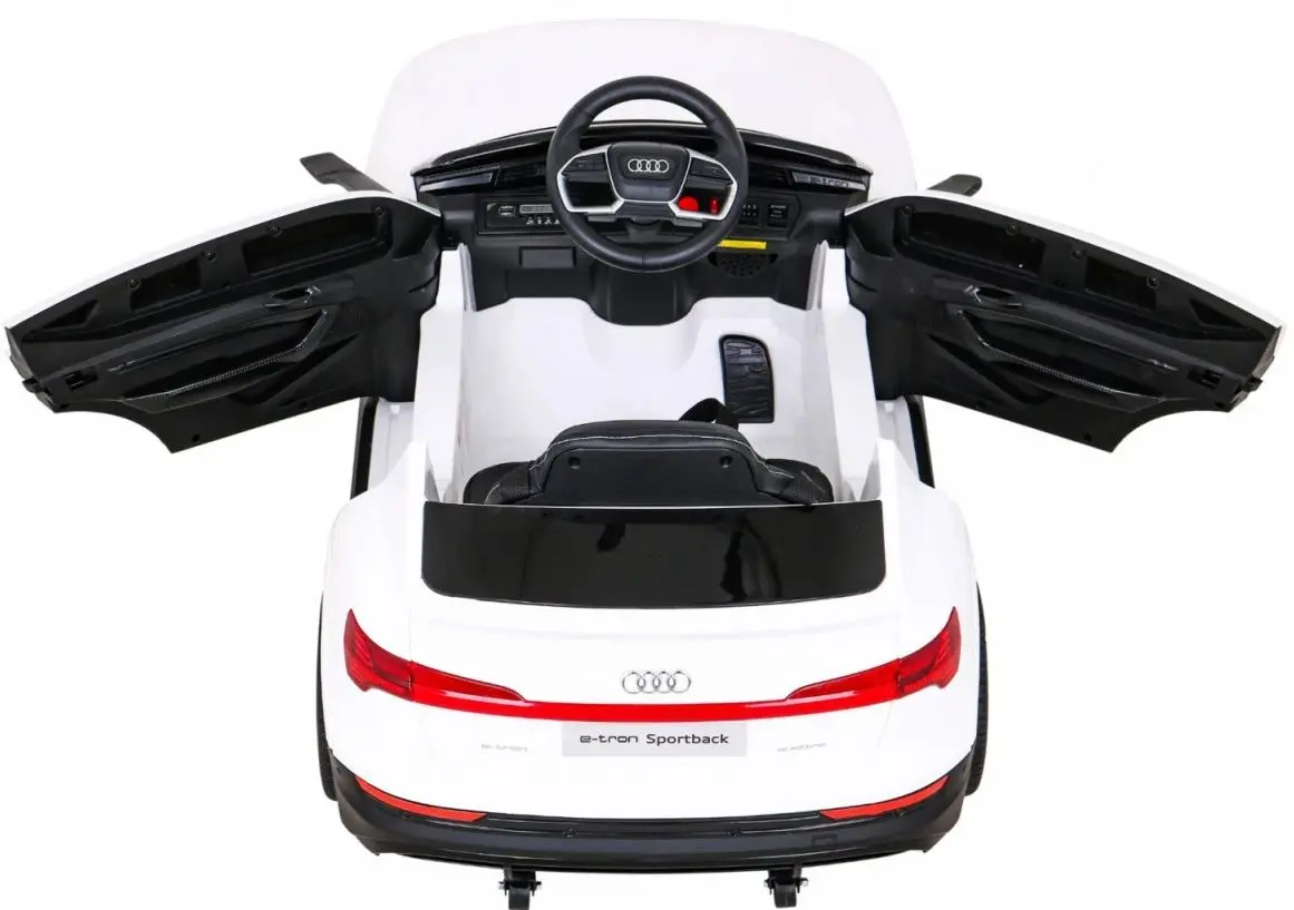 Электромобиль Ramiz Audi E-Tron Sportback (White) - 6