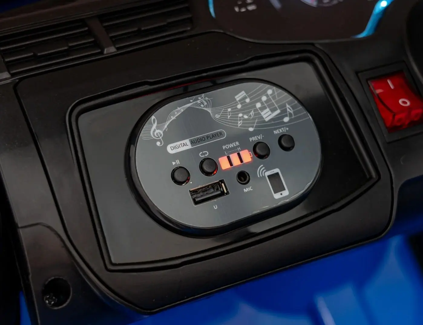 Электромобиль Ramiz Audi Q7 New Lift (Blue)