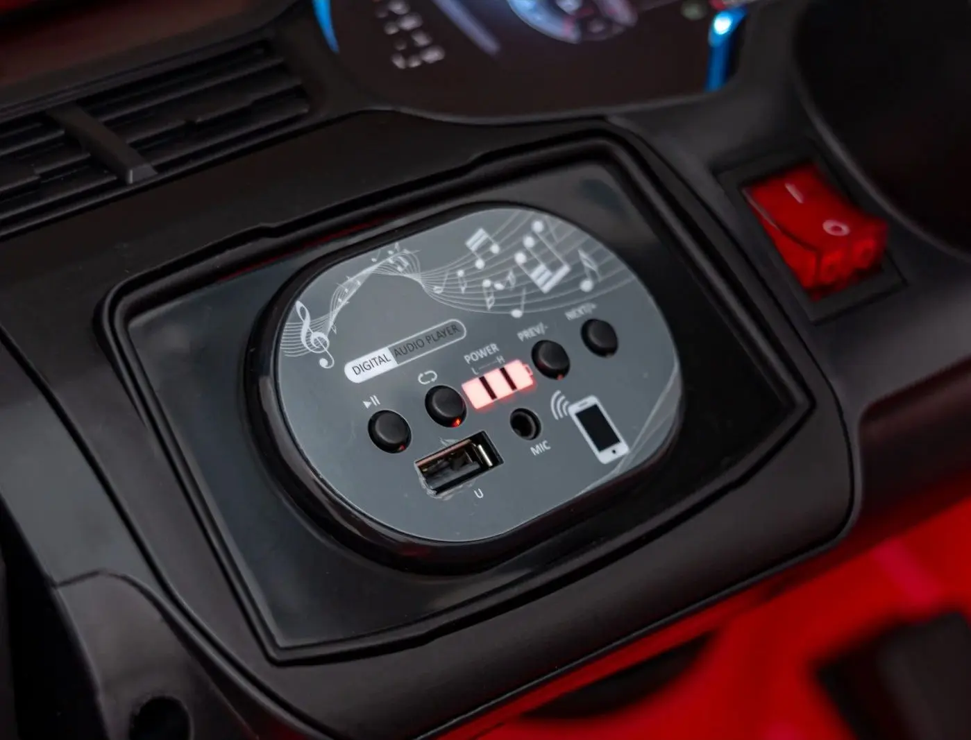 Электромобиль Ramiz Audi Q7 New Lift (Red)