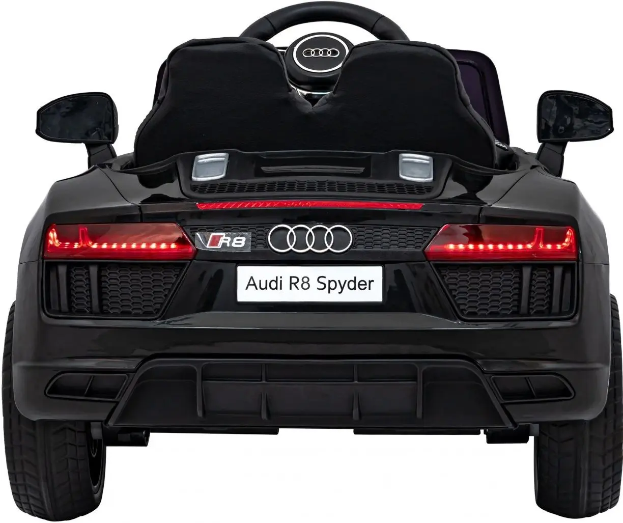 Masinuta electrica Ramiz Audi R8 Police (Black)