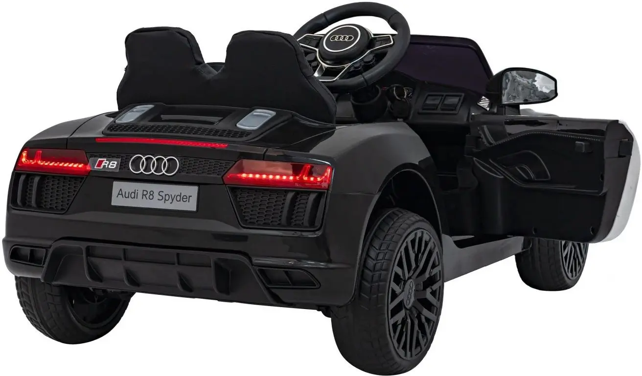 Masinuta electrica Ramiz Audi R8 Police (Black)