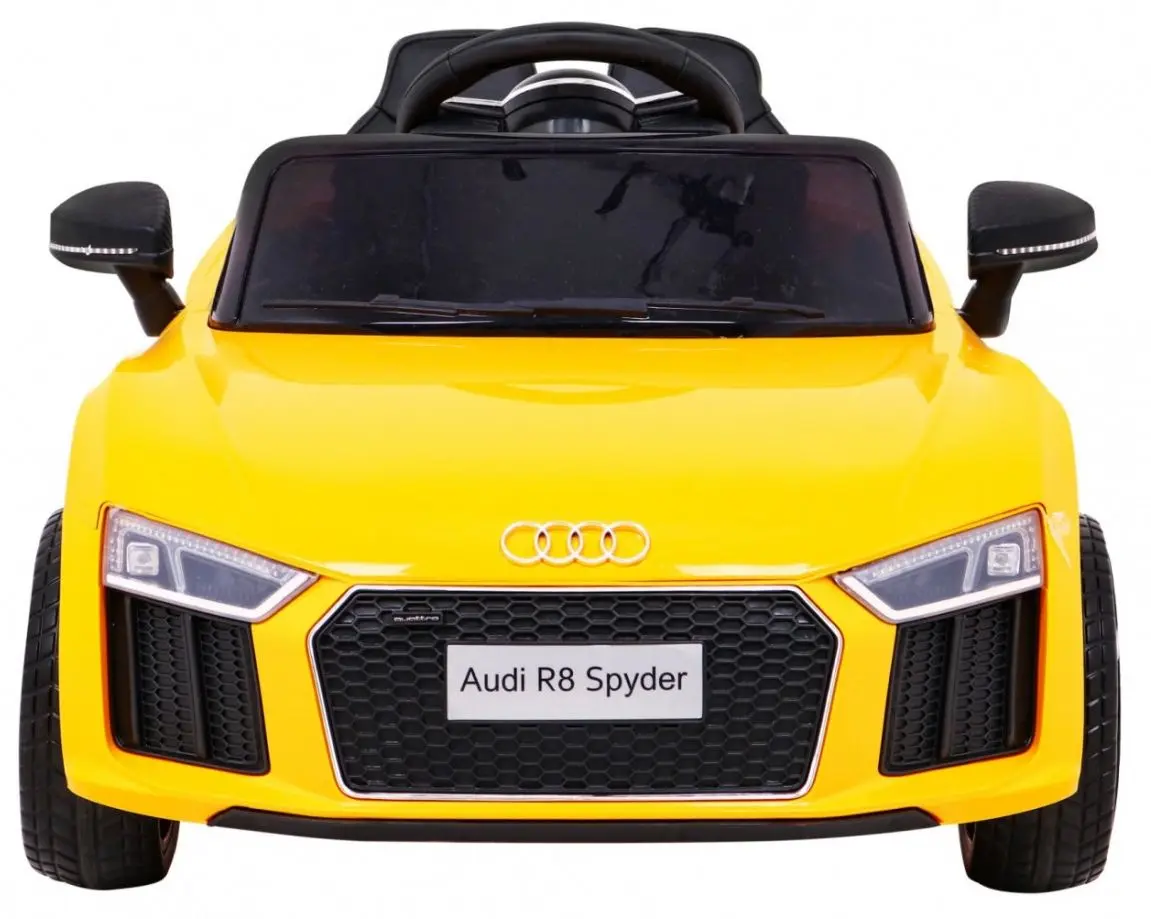 Masinuta electrica Ramiz Audi R8 Spyder Double (Yellow) - 11