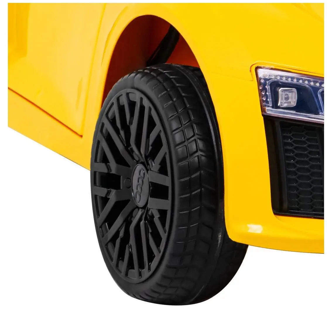 Masinuta electrica Ramiz Audi R8 Spyder Double (Yellow) - 4