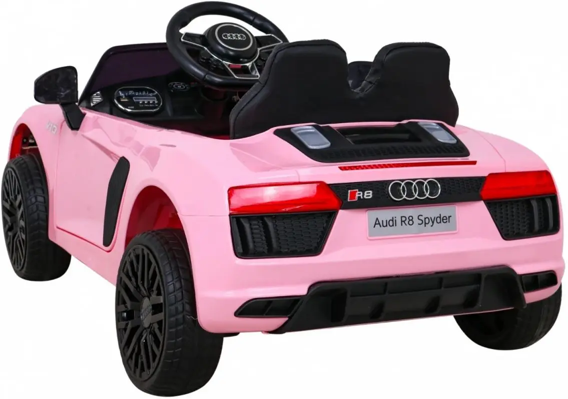Masinuta electrica Ramiz Audi R8 Spyder (Pink) - 6