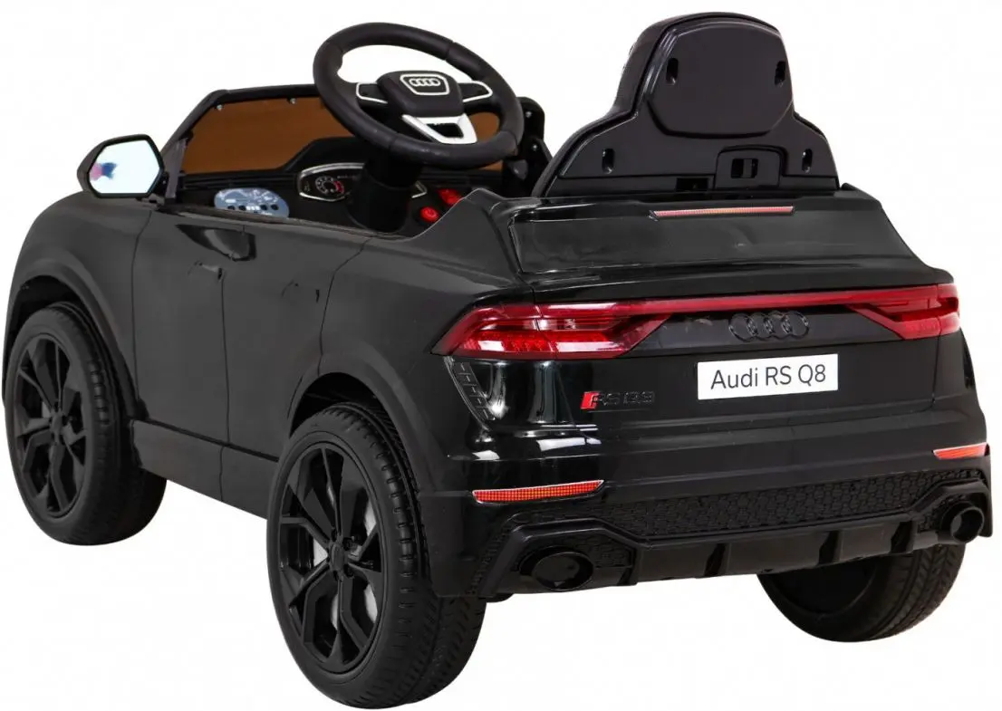 Masinuta electrică Ramiz Audi RS Q8 (Black) - 9