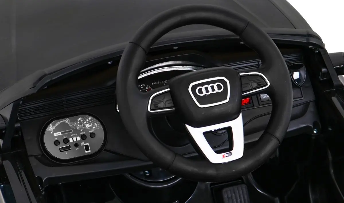 Masinuta electrică Ramiz Audi RS Q8 (Black) - 6