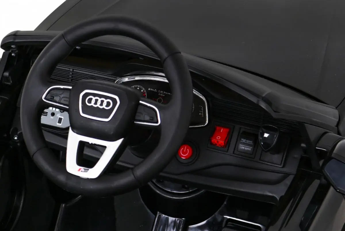 Masinuta electrică Ramiz Audi RS Q8 (Black) - 5