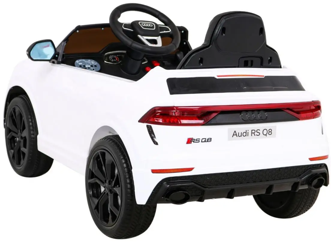 Masinuta electrică Ramiz Audi RS Q8 (White) - 8