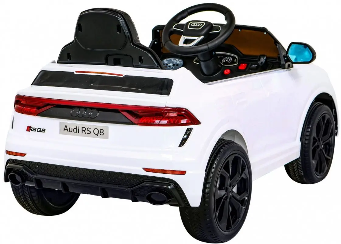 Masinuta electrică Ramiz Audi RS Q8 (White) - 5
