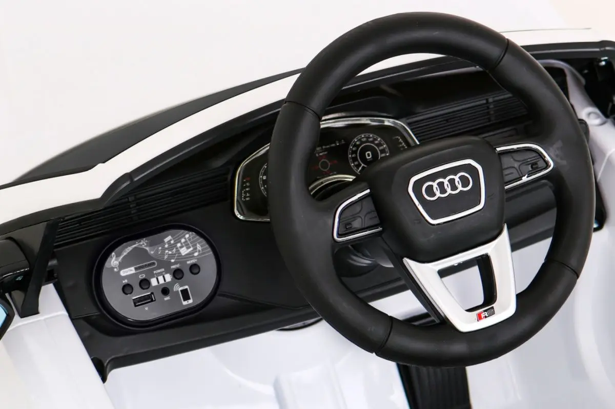 Masinuta electrică Ramiz Audi RS Q8 (White) - 4