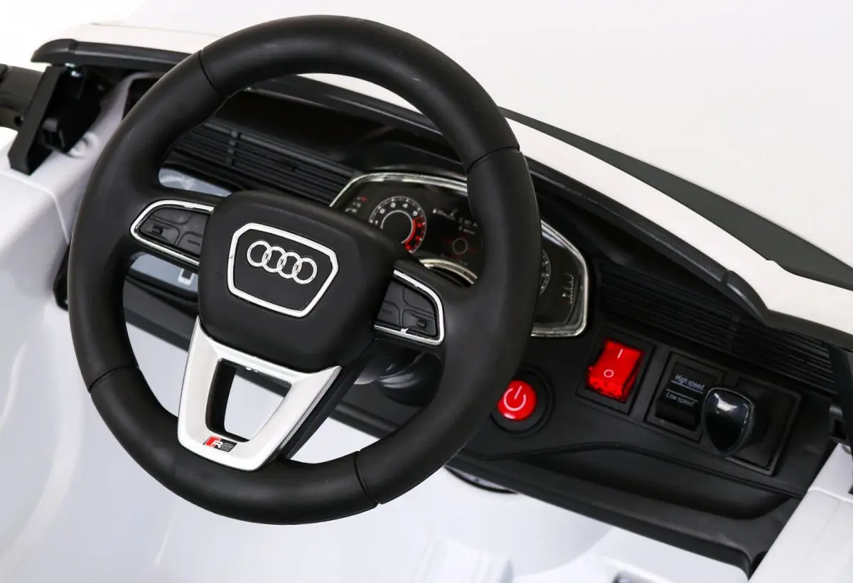 Masinuta electrică Ramiz Audi RS Q8 (White) - 3