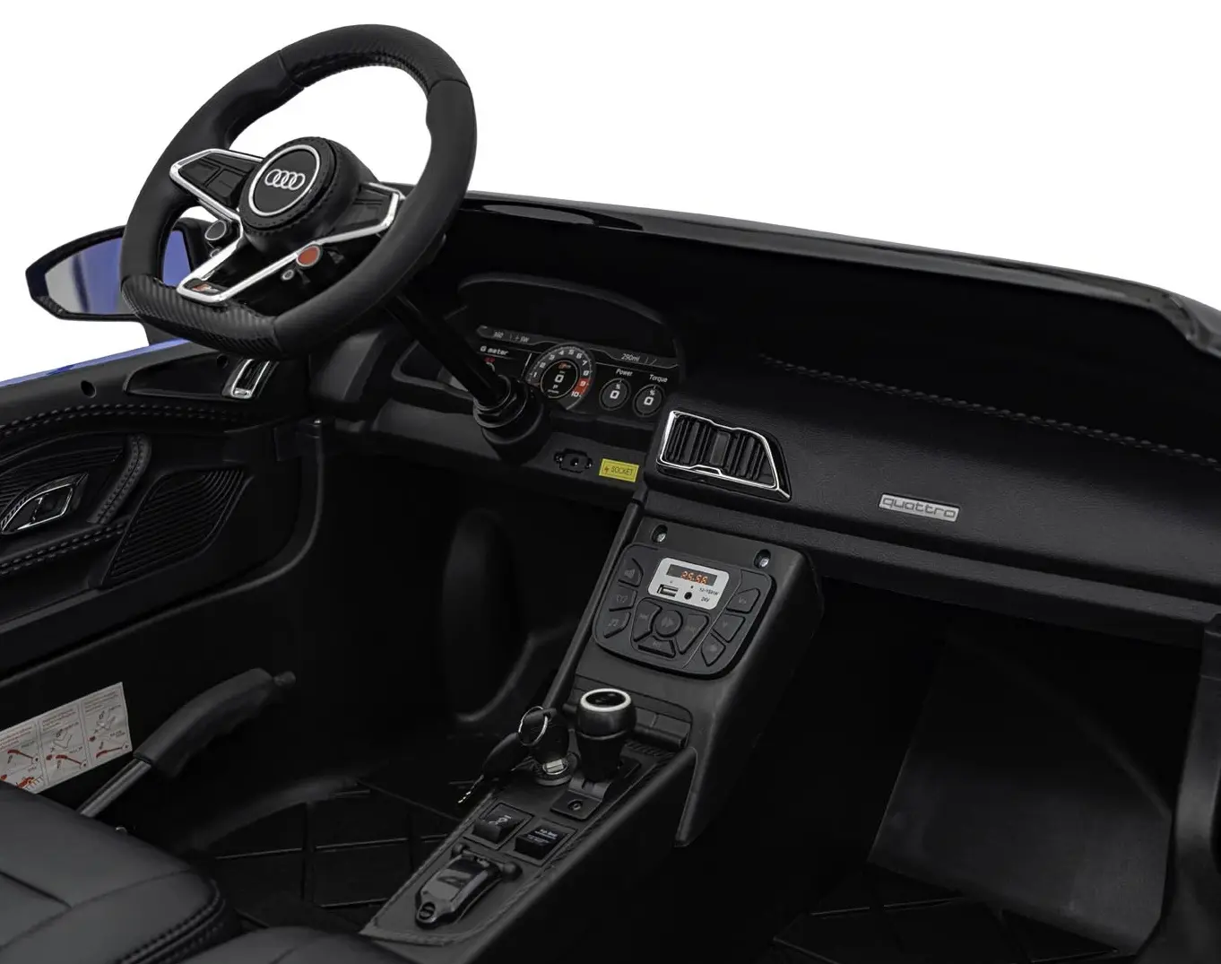 Masinuta electrica Ramiz Audi Spyder R8 Lift (Blue)