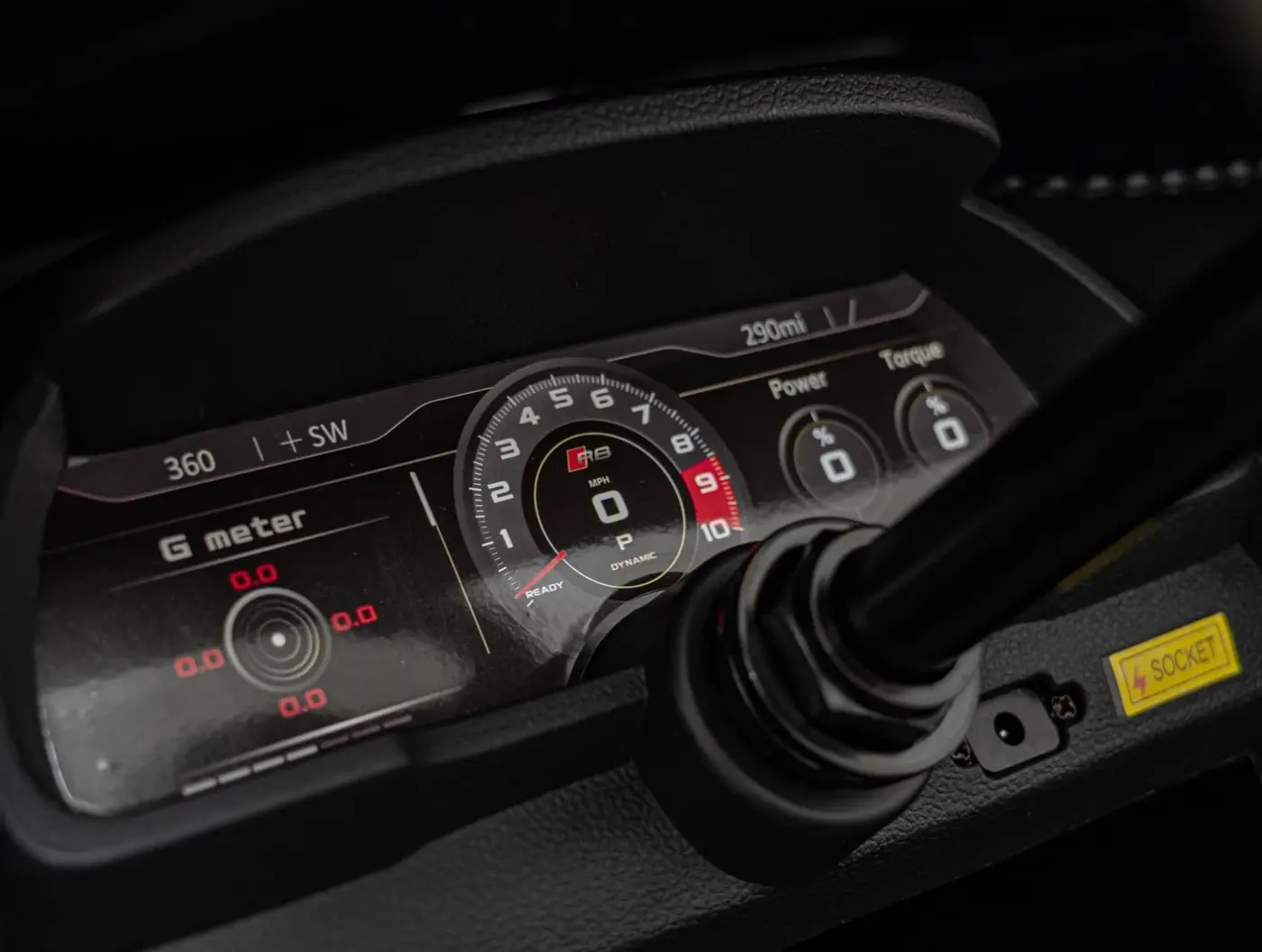 Masinuta electrica Ramiz Audi Spyder R8 Lift Strong (Blue) - 9