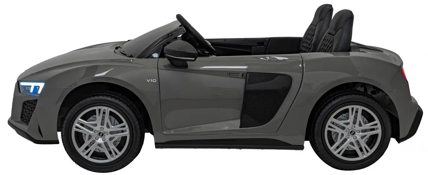 Masinuta electrica Ramiz Audi Spyder R8 Lift Strong (Grey) - 4