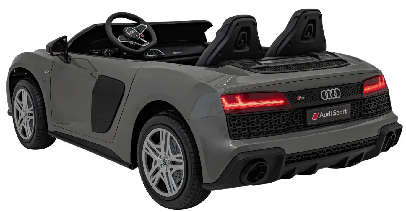 Masinuta electrica Ramiz Audi Spyder R8 Lift Strong (Grey) - 5