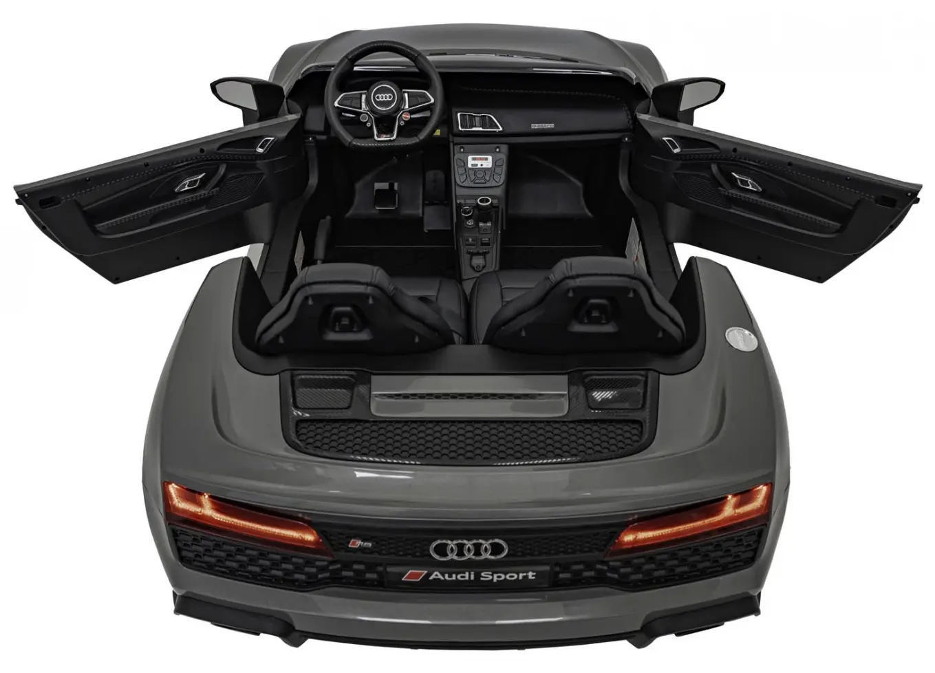Masinuta electrica Ramiz Audi Spyder R8 Lift Strong (Grey) - 7