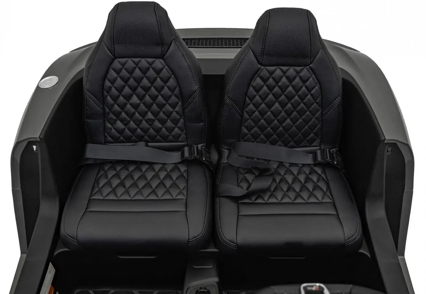 Masinuta electrica Ramiz Audi Spyder R8 Lift Strong (Grey) - 9