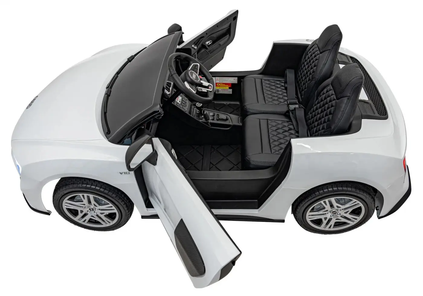 Masinuta electrica Ramiz Audi Spyder R8 Lift Strong (White)