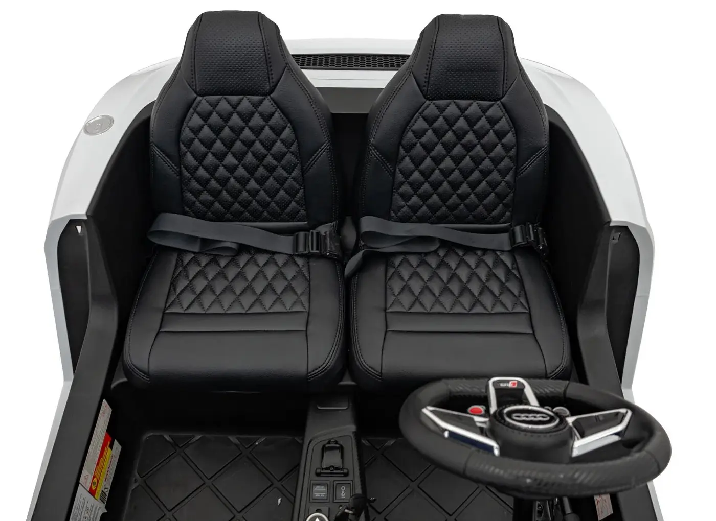 Masinuta electrica Ramiz Audi Spyder R8 Lift Strong (White)