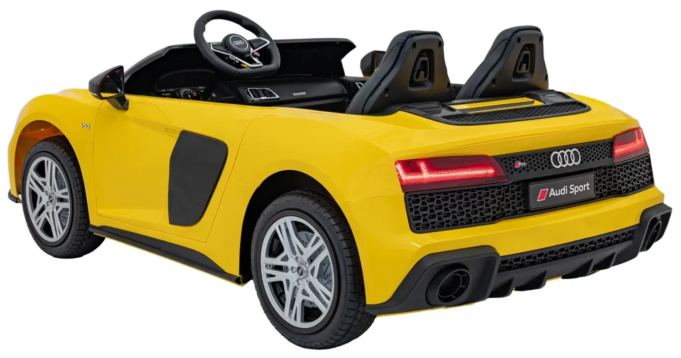 Masinuta electrica Ramiz Audi Spyder R8 Lift Strong (Yellow) - 2