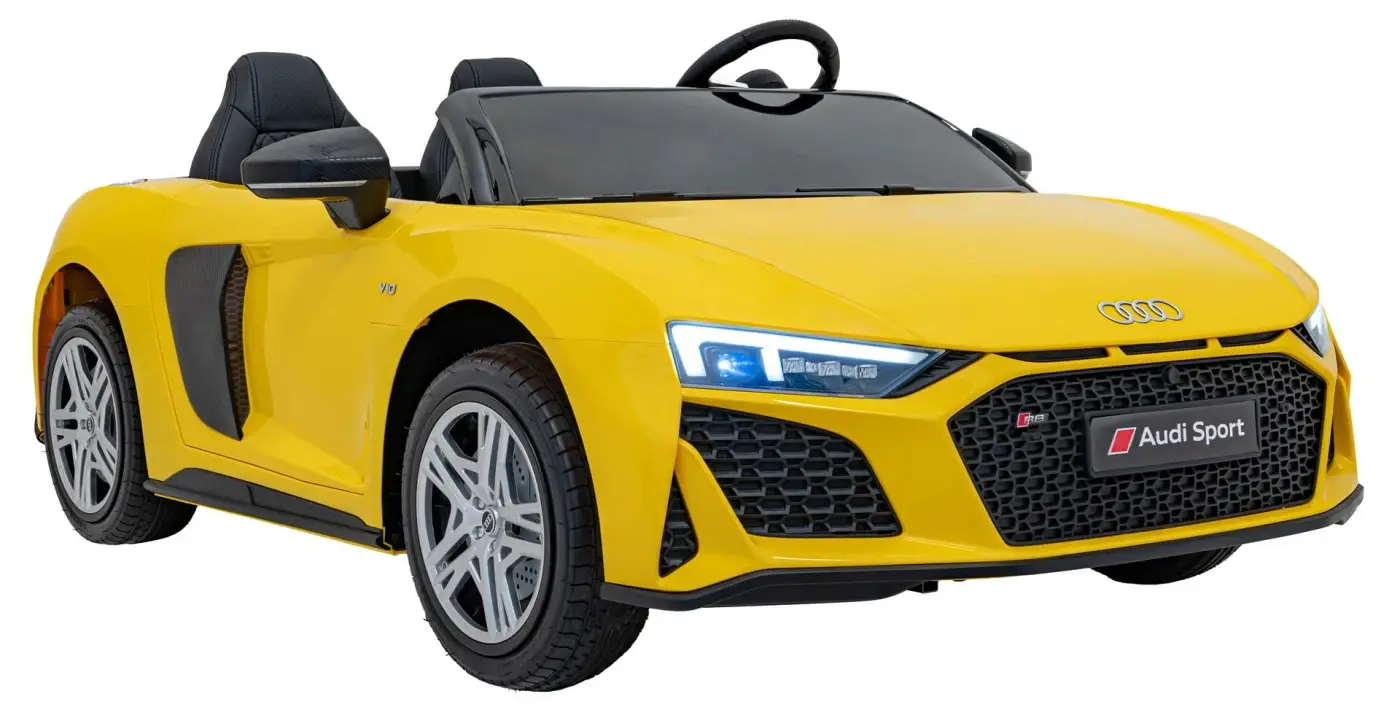 Masinuta electrica Ramiz Audi Spyder R8 Lift Strong (Yellow) - 4