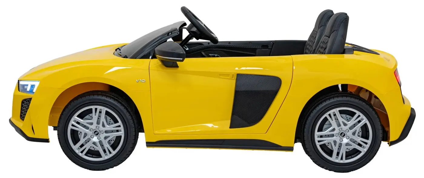 Masinuta electrica Ramiz Audi Spyder R8 Lift Strong (Yellow) - 5