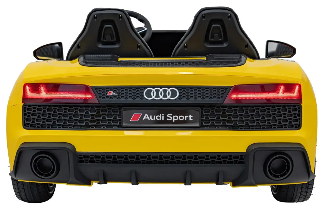 Masinuta electrica Ramiz Audi Spyder R8 Lift Strong (Yellow) - 6